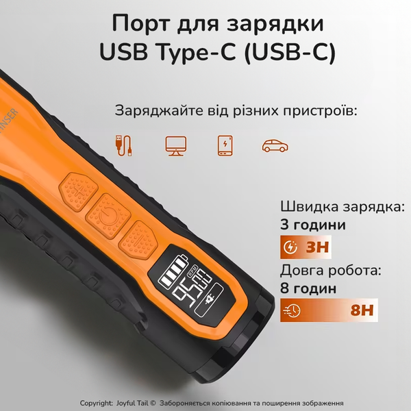 Гриндер точилка SMEHNSER М9 фрезер для кігтів собак і котів електричний кігтеріз 001853 фото